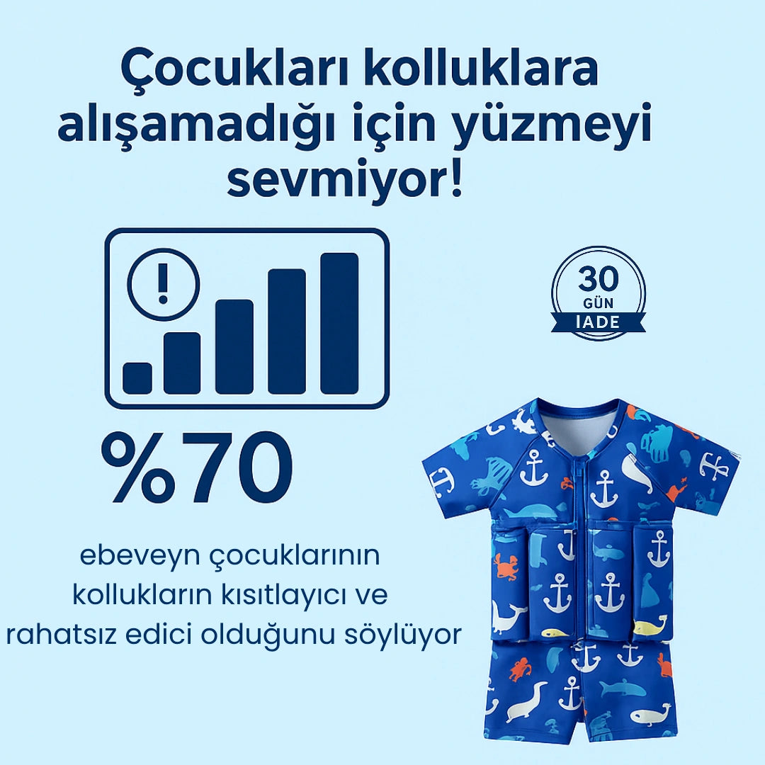 SwimHero™ ile Çocuğunuz Güvenle ve Eğlenerek Yüzmeyi Öğrensin!