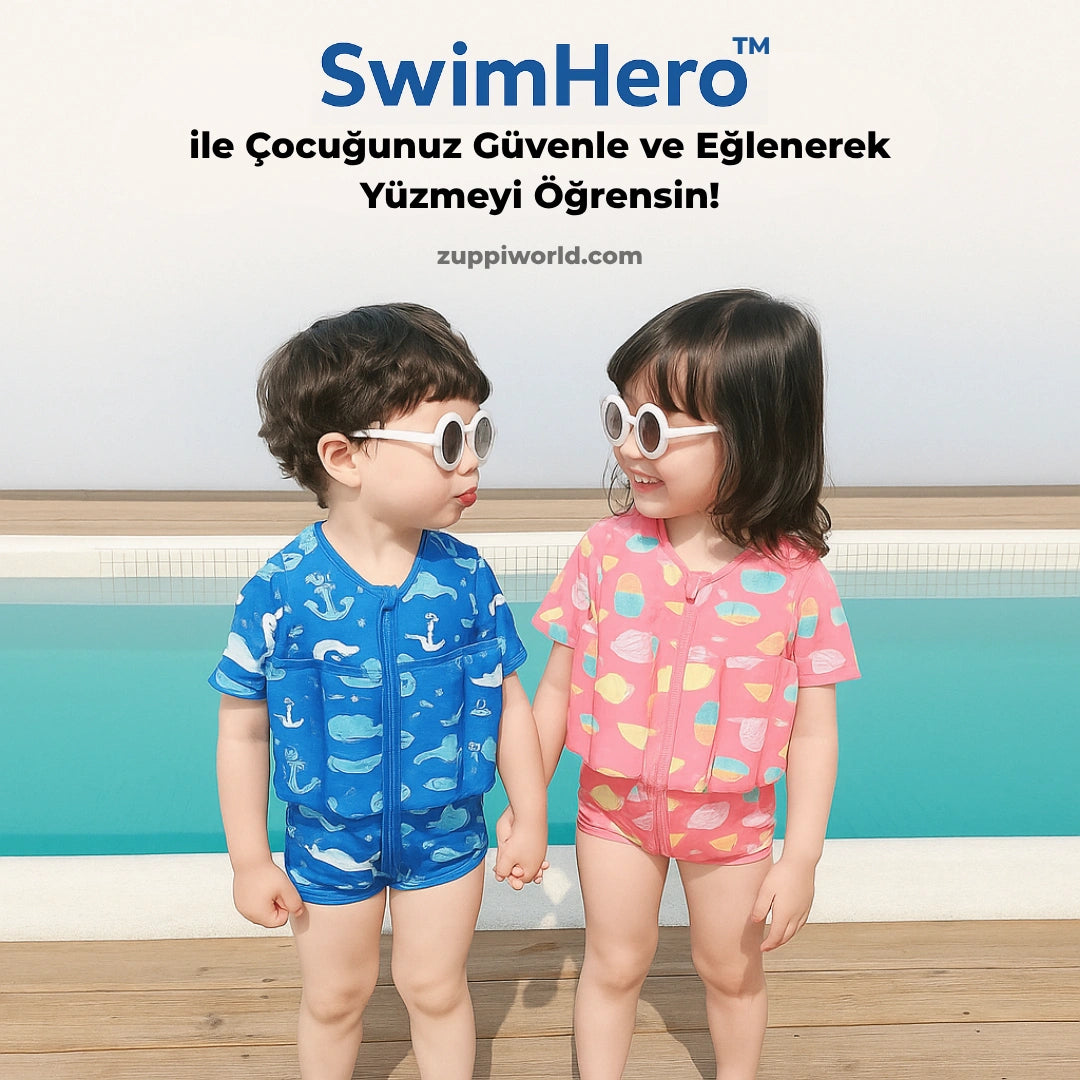SwimHero™ ile Çocuğunuz Güvenle ve Eğlenerek Yüzmeyi Öğrensin!
