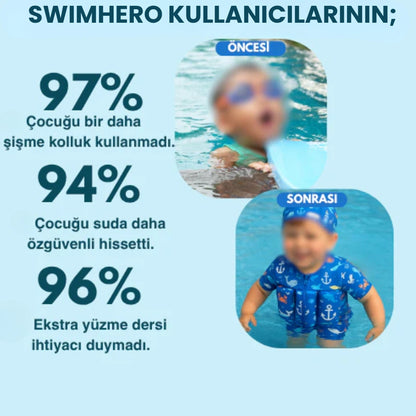 SwimHero™ ile Çocuğunuz Güvenle ve Eğlenerek Yüzmeyi Öğrensin!